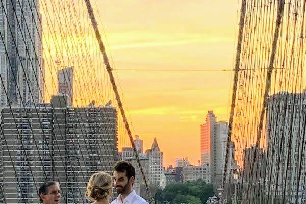 Brooklyn Bridge wedding