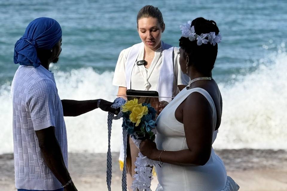 New Years Day ceremony