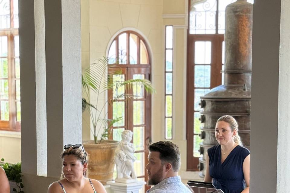 Indoor rehearsal