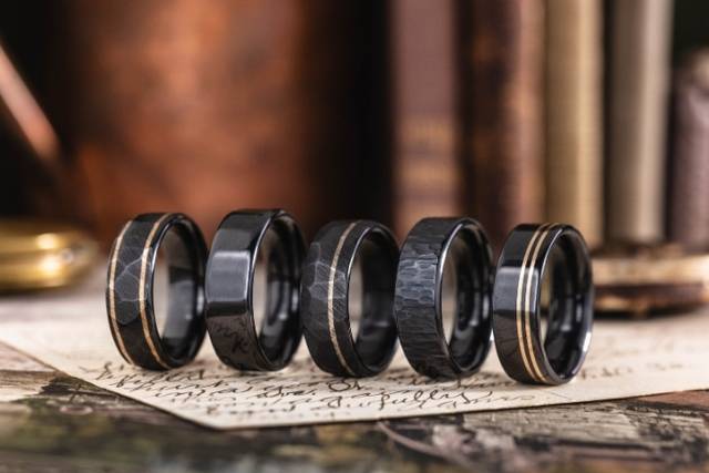 Black Titanium Bands
