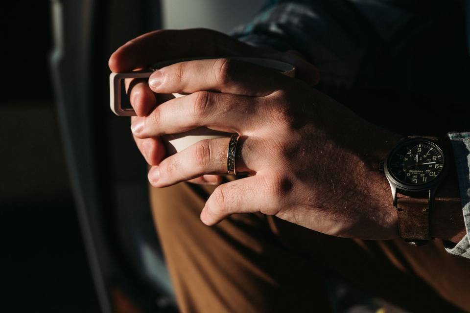 The Stargazer Gold Ring