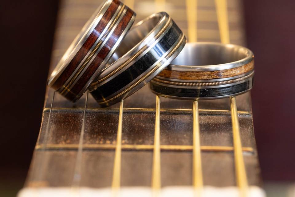Guitar String Rings