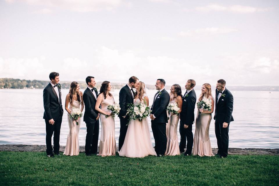 Bridal Party Lakeside