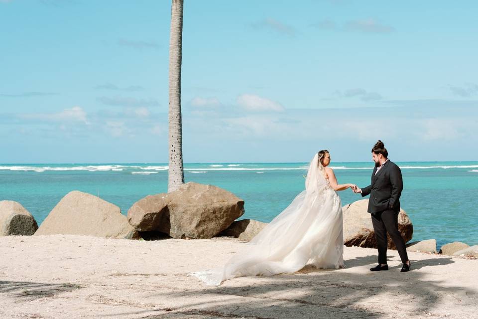 Beach wedding