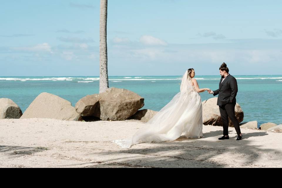 Beach wedding