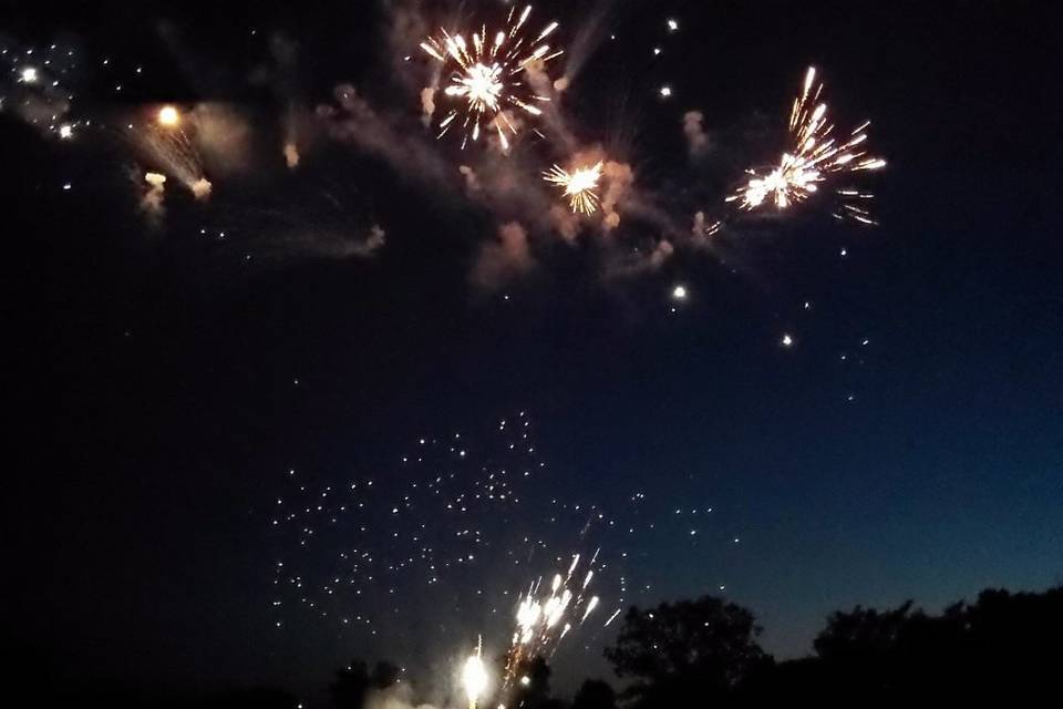 The fireworks