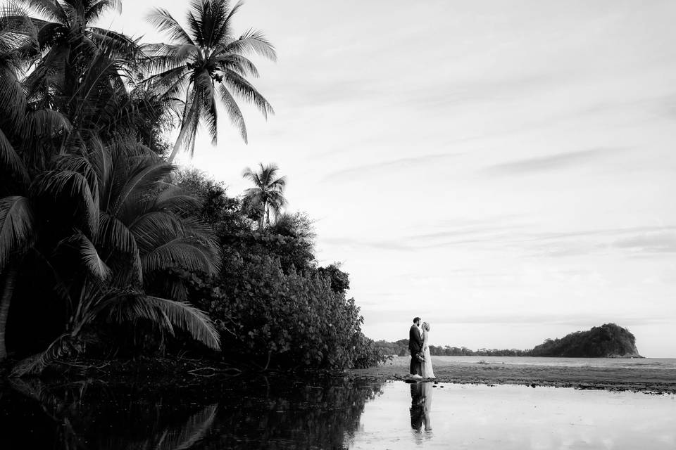 Couple at beach