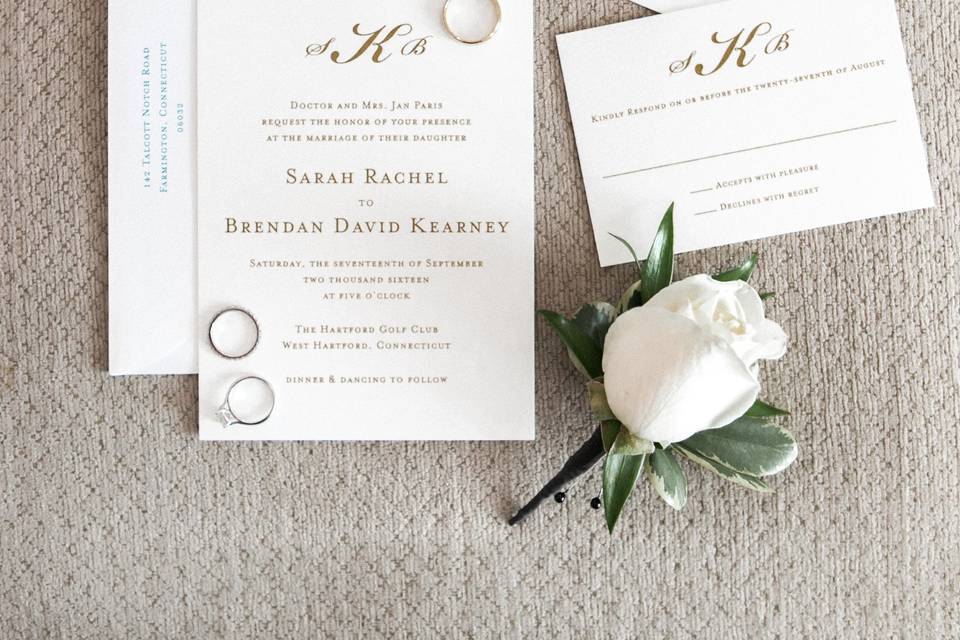 Wedding invitation