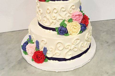 Three tier cake