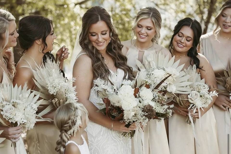 Beautiful Bridal Party