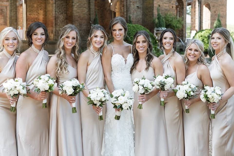 Gorgeous Bridal Party