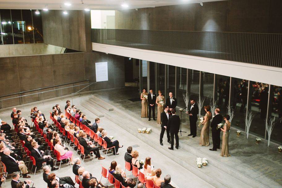 Ceremony in performance space