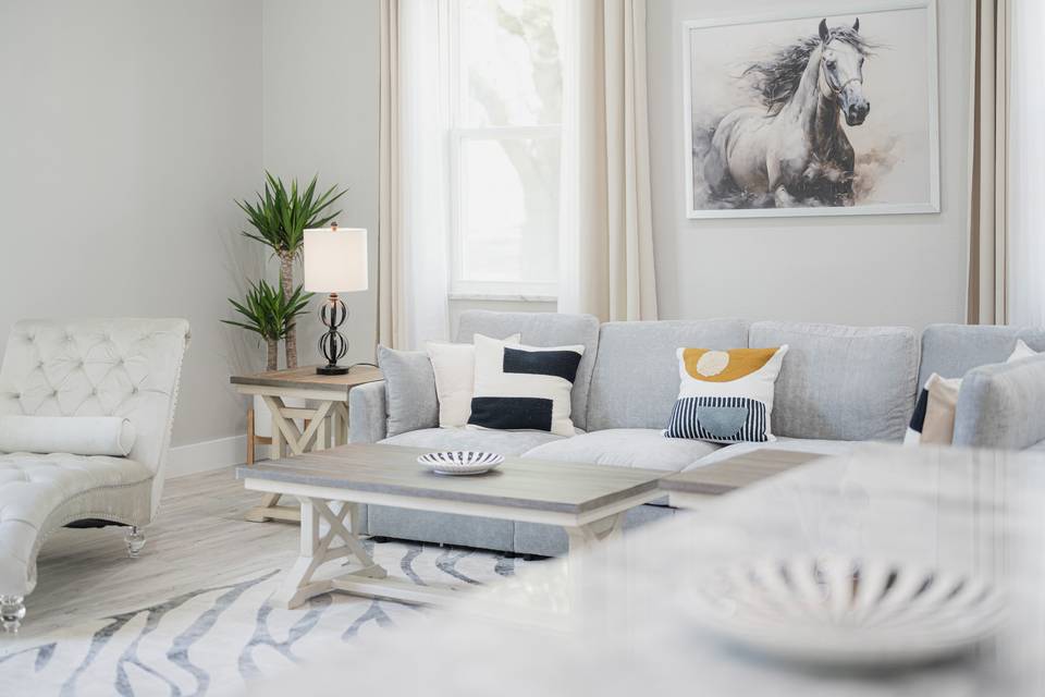 Separate apartment space