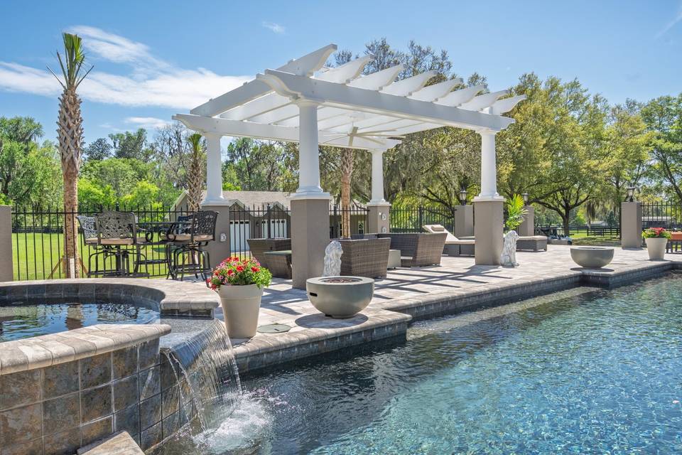 Pool and hot tub