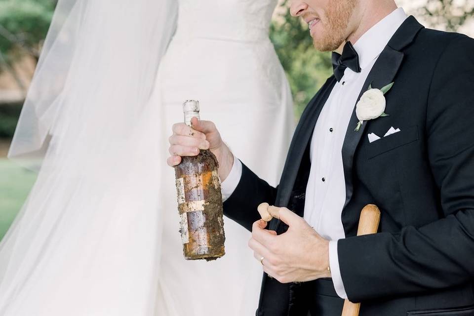 Champagne of course