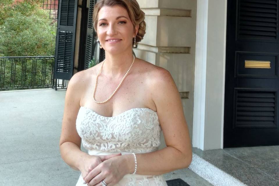 Stunning bride