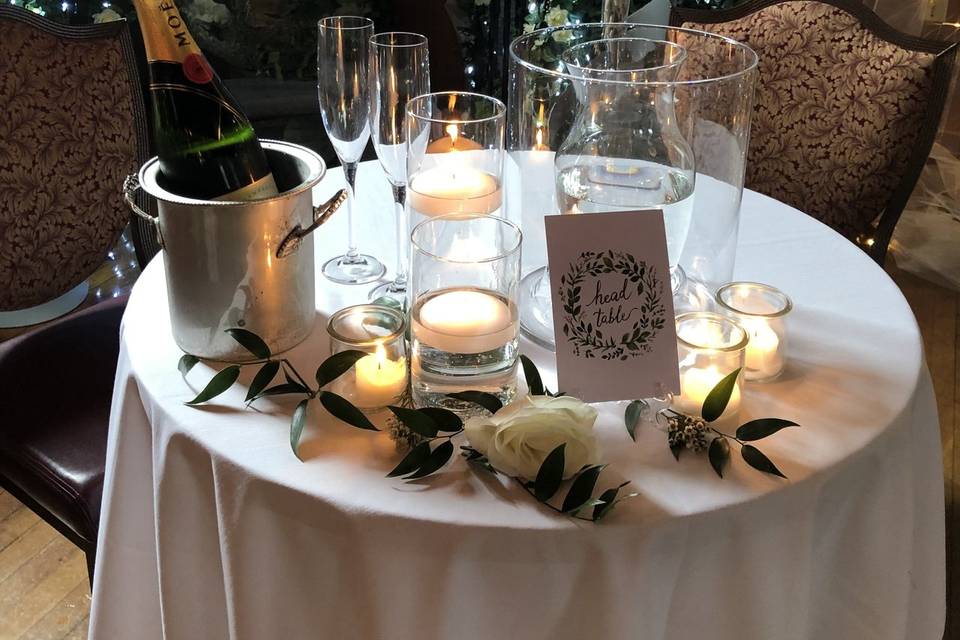 Sweetheart Table