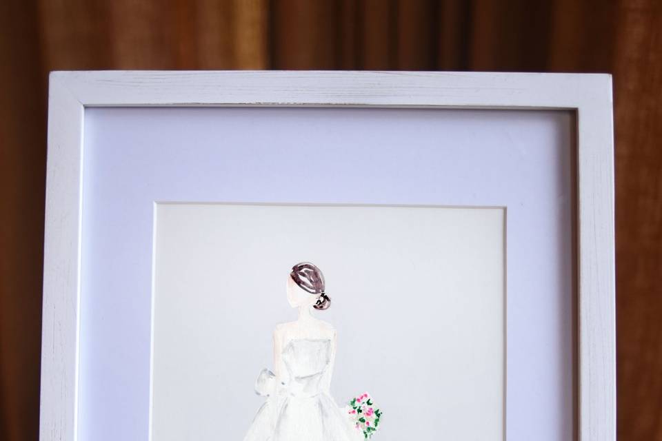 Wedding Dress Portrait