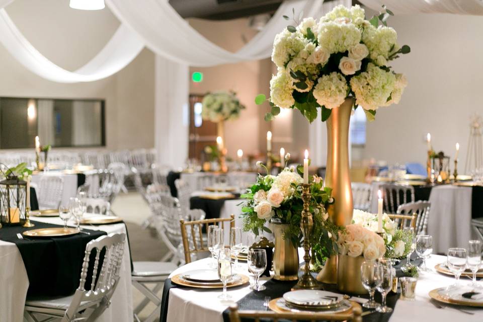 Tall centerpieces