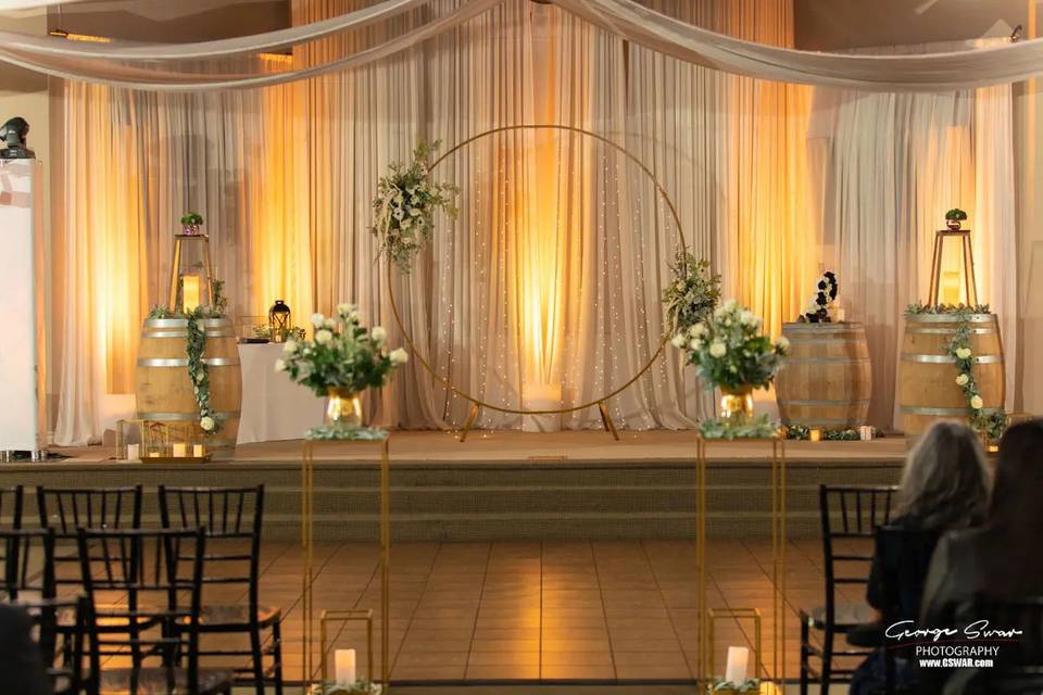 Ceremony Set up