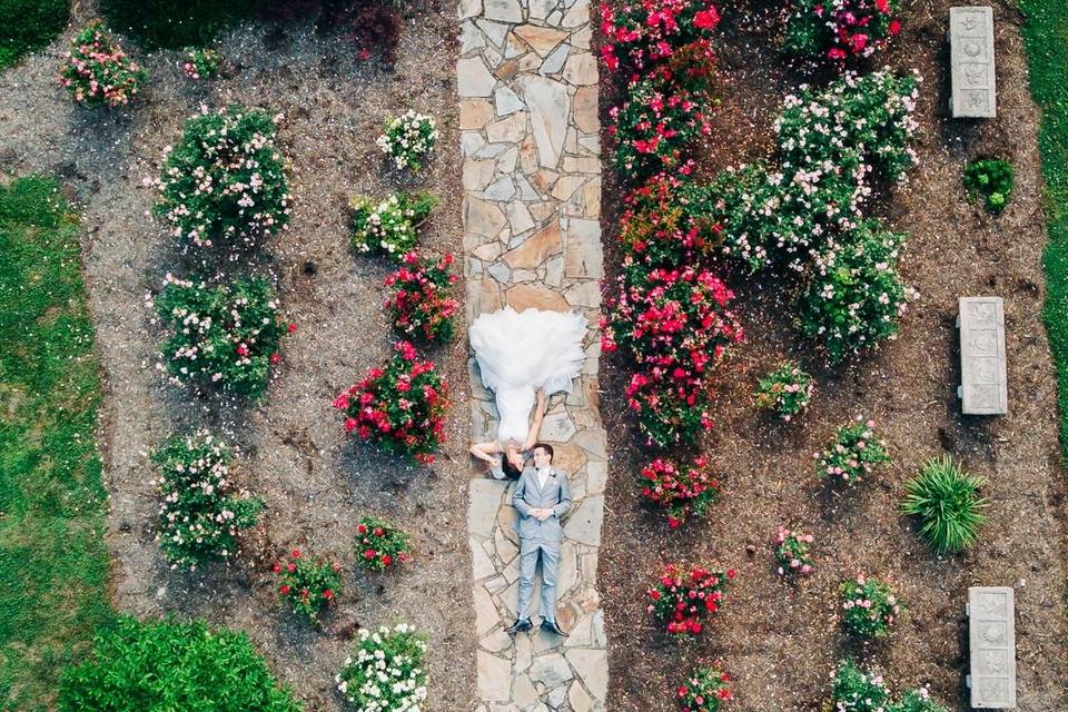 Dara's Garden aerial view