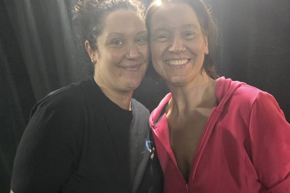 Mom and daughter clients
