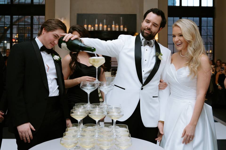 Champagne Tower