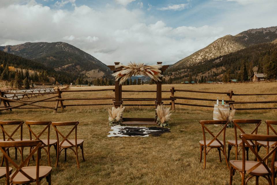 Ceremony with Chairs