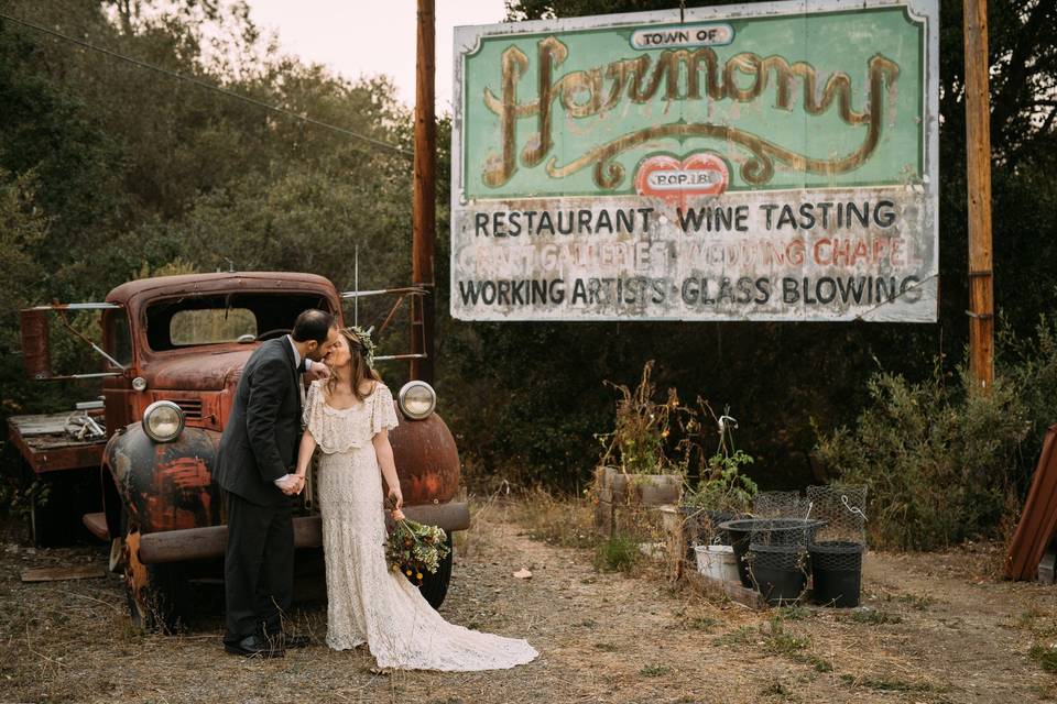 Harmony, Ca Wedding