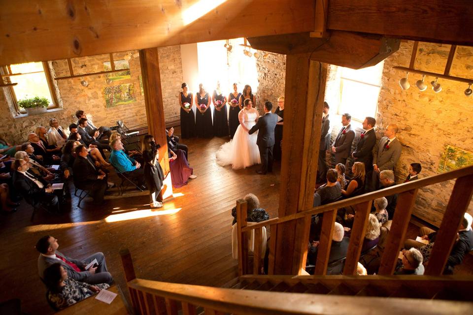 Rabbit Room/Lower Mill wedding