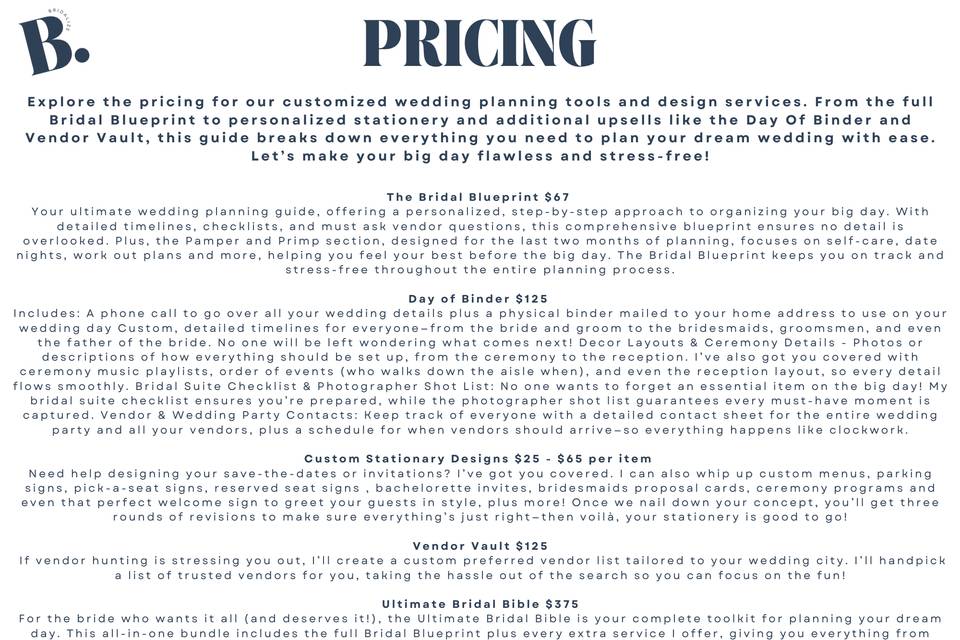 Pricing