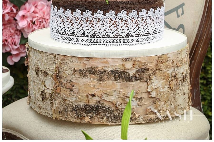 Four-layer round cake