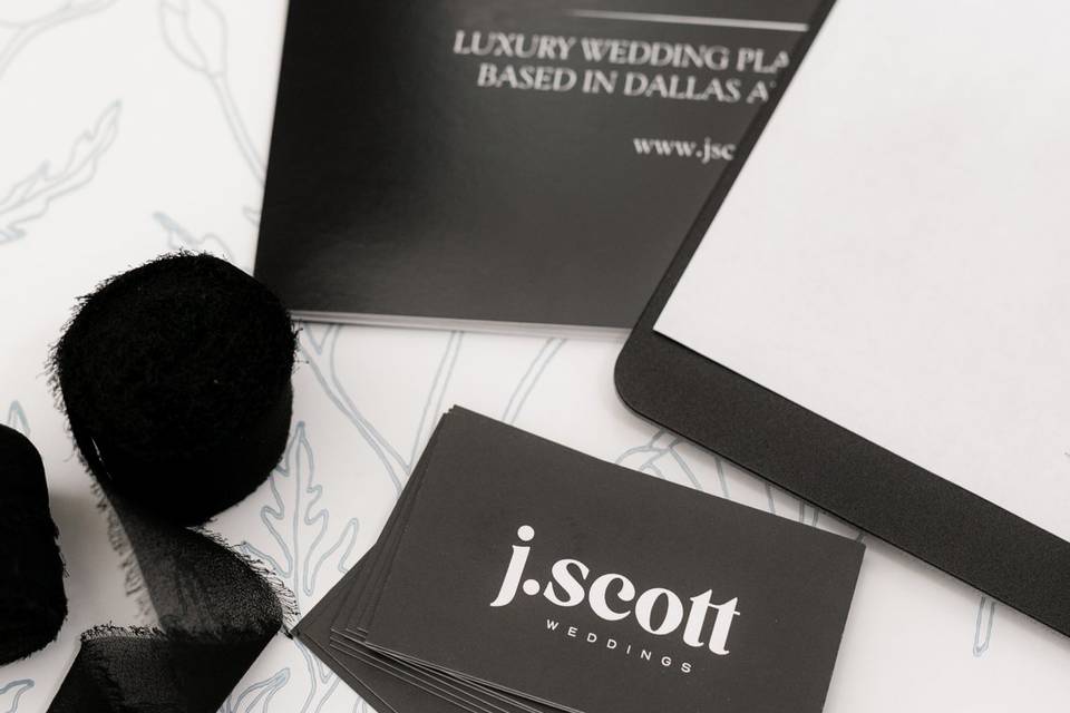 Branding J Scott Weddings