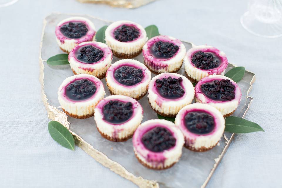Blueberry Cheesecakes