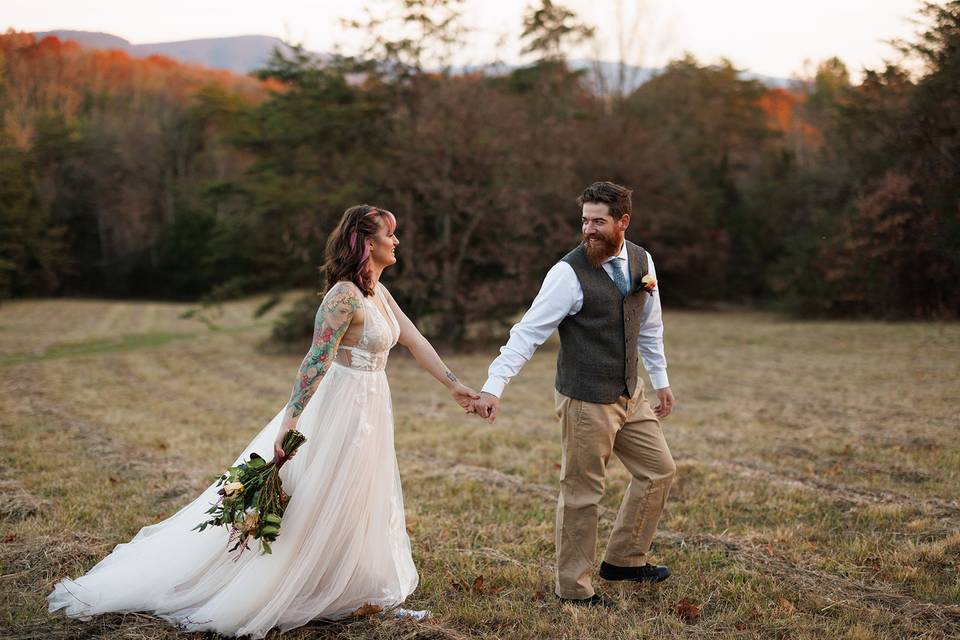 Fall Farm Elopement