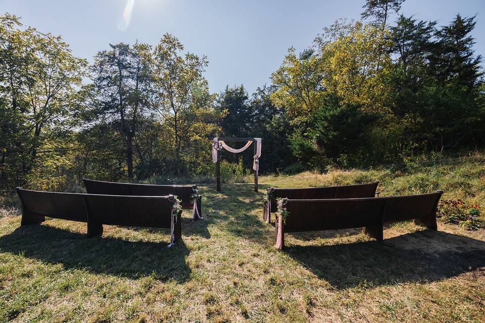 Micro Wedding Ceremony Site