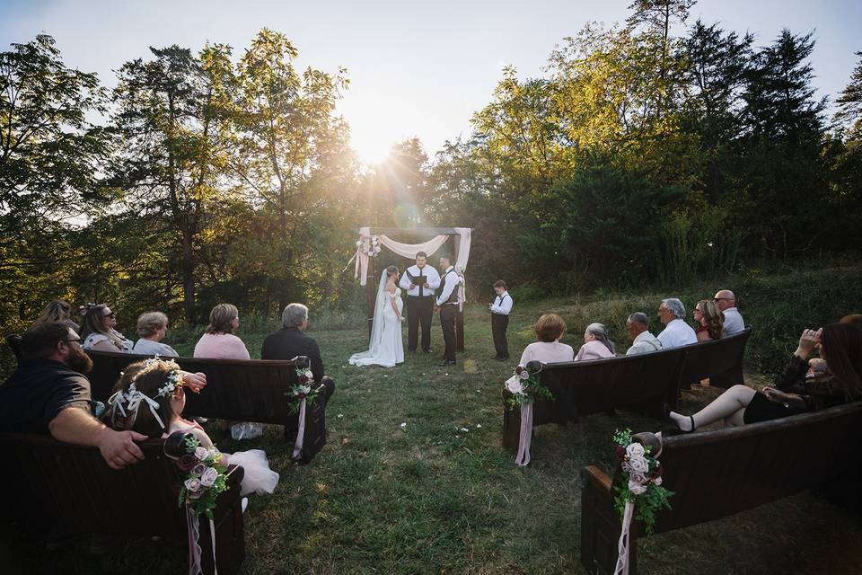 Micro Wedding Ceremony Site