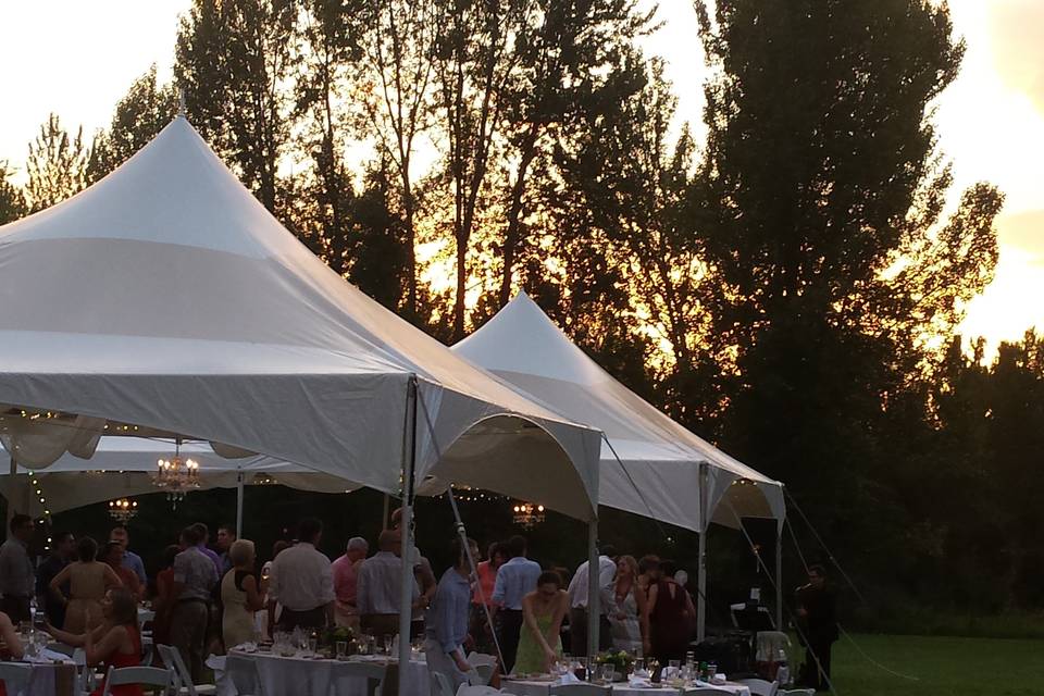 Spring creek wedding