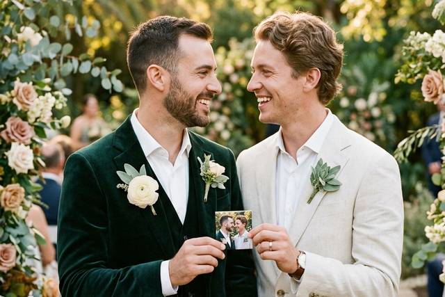 Wedding day keepsake