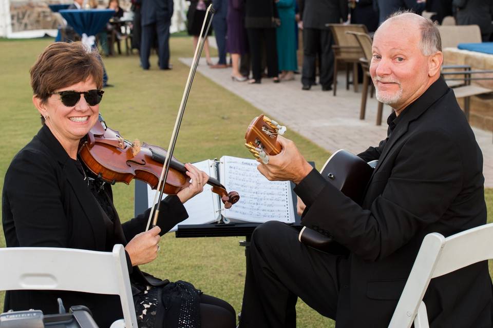 Violin and guitar duo