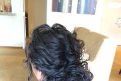 Black curls