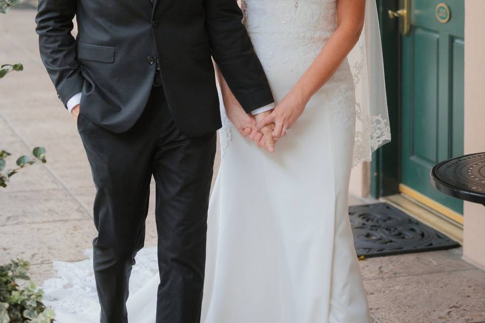 Bride and Groom Portrait