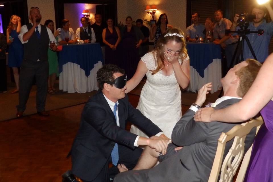 Great wedding fun games