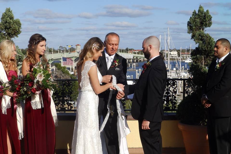 Ceremony White room roof top