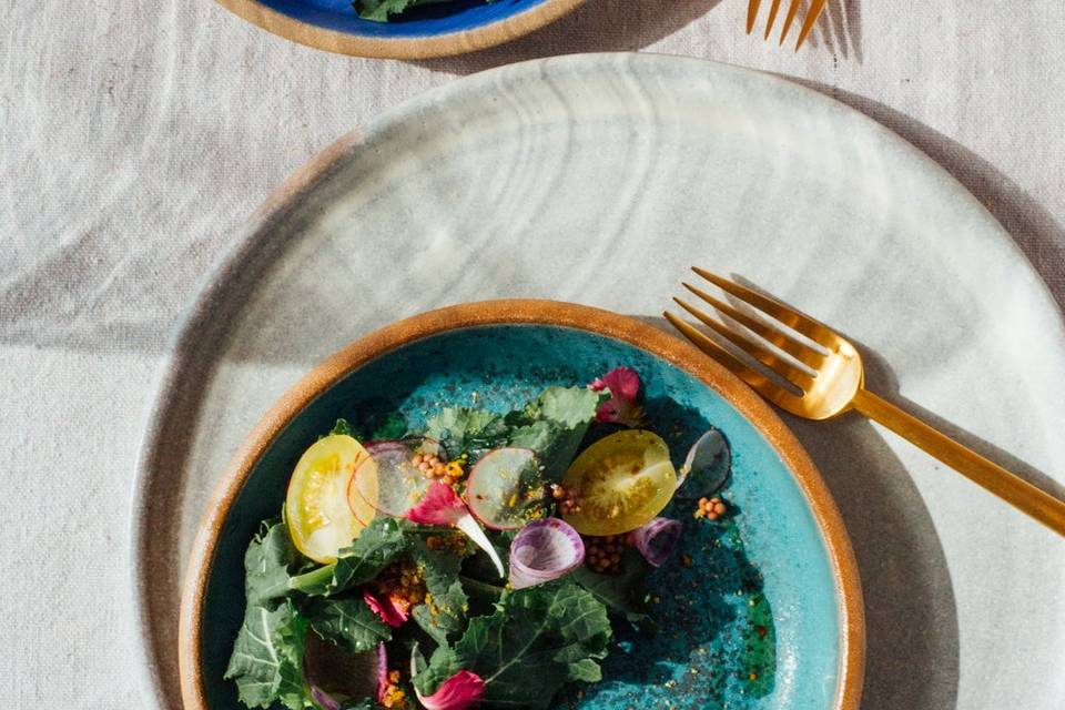 Plated salads & dreamy plates!