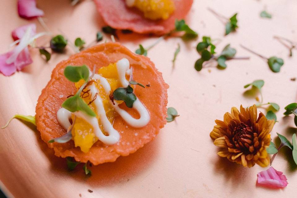 Beet & Butternut Tostaditas