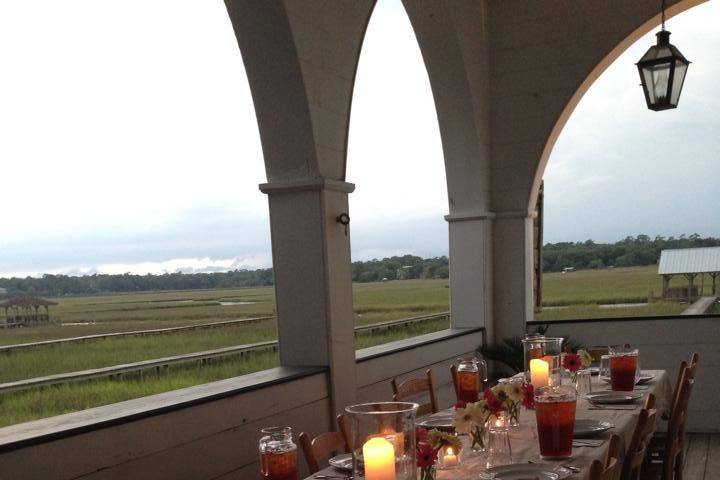 Long table setup