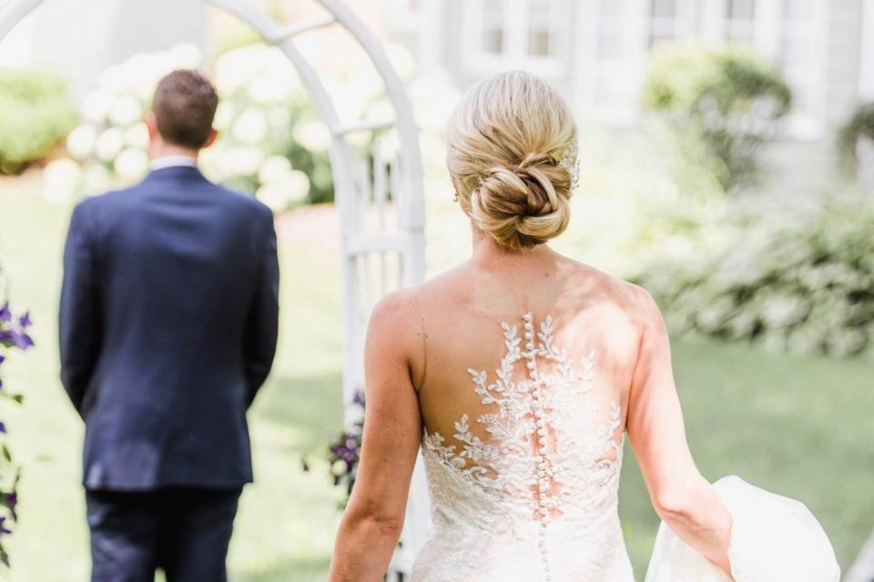 Gorgeous bridal party