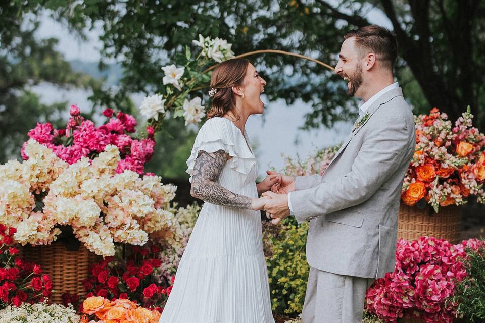 River Farm wedding portraits