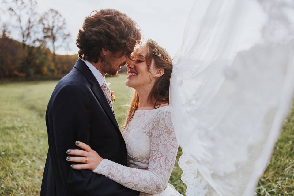 Roanoke wedding portraits